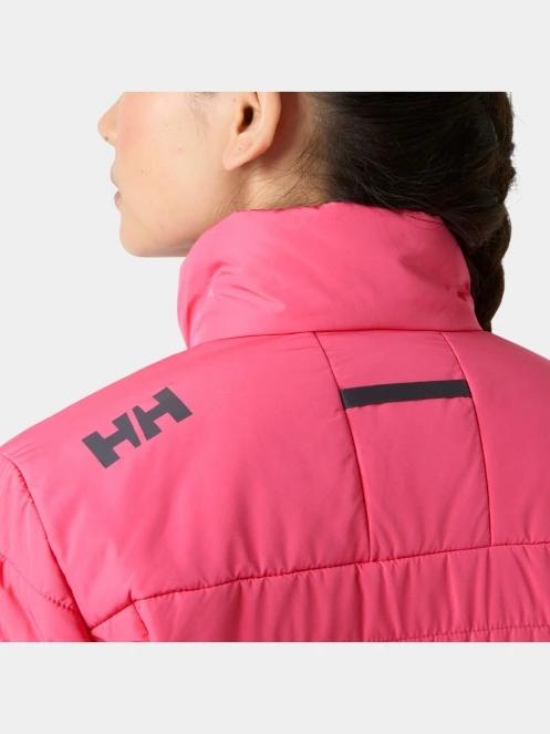 Helly Hansen W Crew Insulator Jacket 2.0 női steppelt átmeneti kabát magenta színben 5