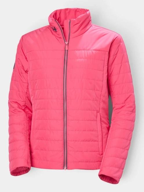 Helly Hansen W Crew Insulator Jacket 2.0 női steppelt átmeneti kabát magenta színben 7