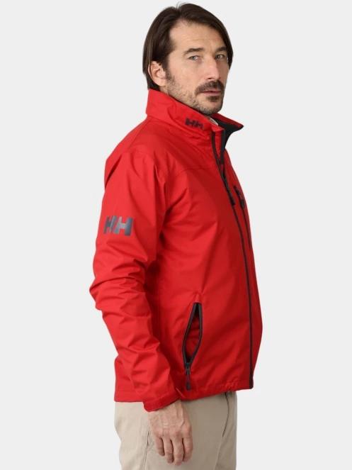 Helly Hansen Crew Jacket férfi vitorlás kabát piros színben 4