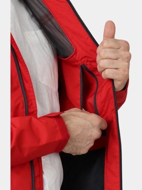 Helly Hansen Crew Jacket férfi vitorlás kabát piros színben 9