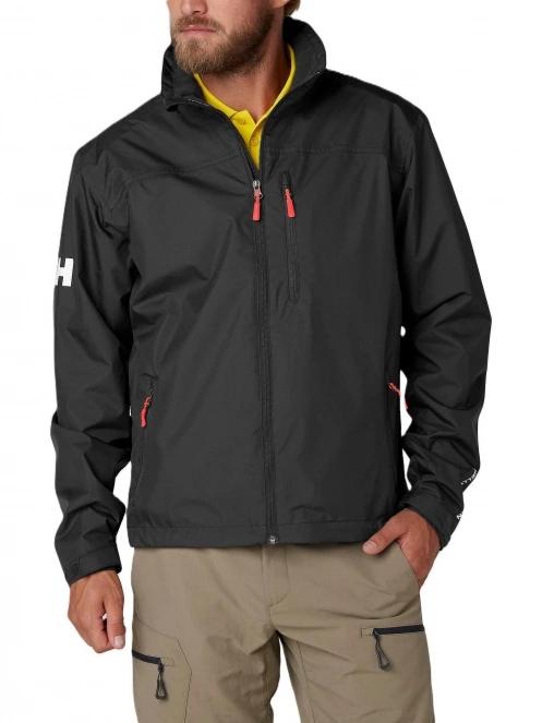 Helly Hansen Crew Jacket férfi vitorlás kabát fekete színben 2
