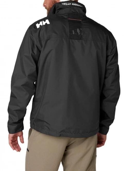 Helly Hansen Crew Jacket férfi vitorlás kabát fekete színben 3