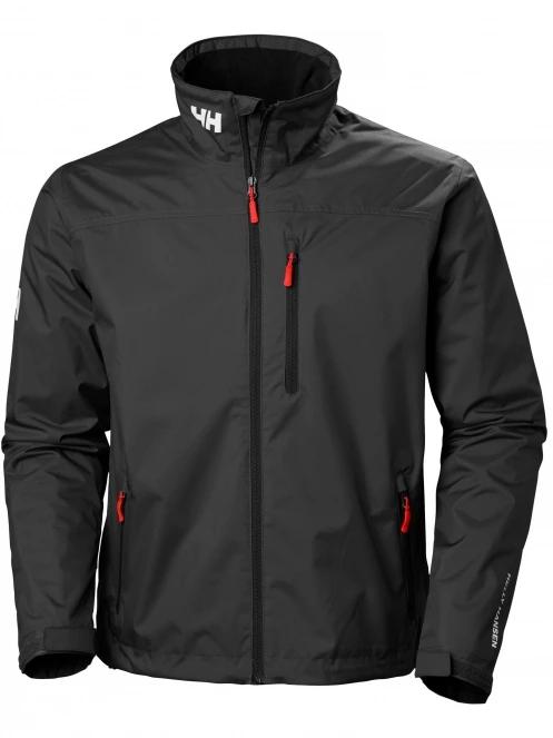 Helly Hansen Crew Jacket férfi vitorlás kabát fekete színben 4