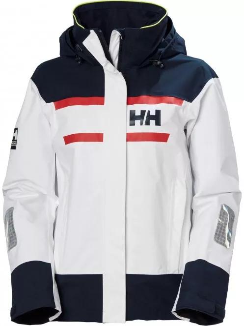 Helly Hansen W Salt Inshore Jacket női vitorlás kabát fehér színben 5