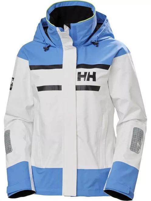 Helly Hansen W Salt Inshore Jacket női vitorlás kabát fehér színben 7