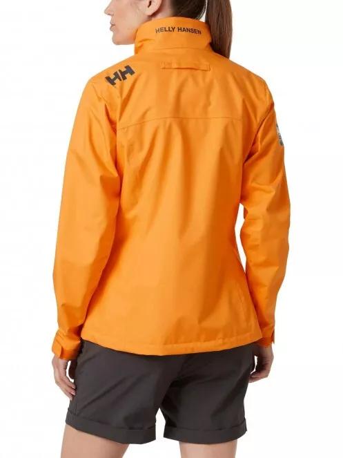 Helly Hansen W Crew Jacket női vitorlás kabát narancssárga színben 3