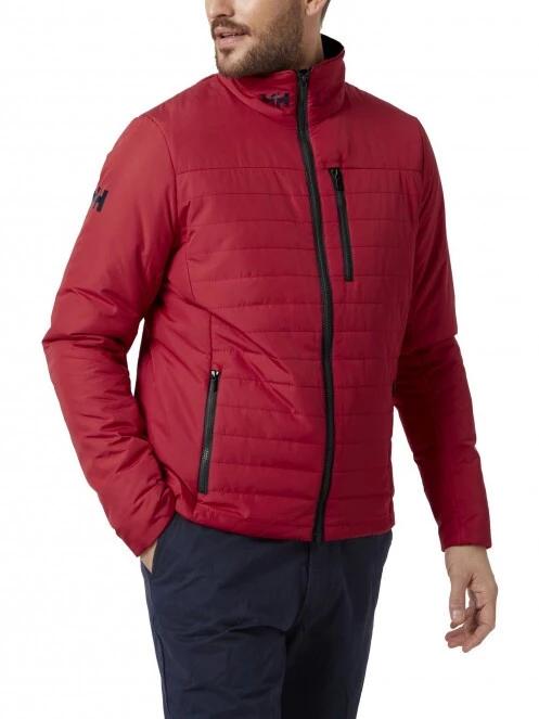 Helly Hansen Crew Insulator Jacket 2.0 férfi utcai kabát piros színben 2