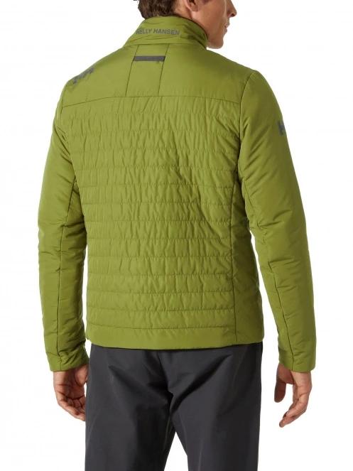 Helly Hansen Crew Insulator Jacket 2.0 férfi utcai kabát zöld színben 3