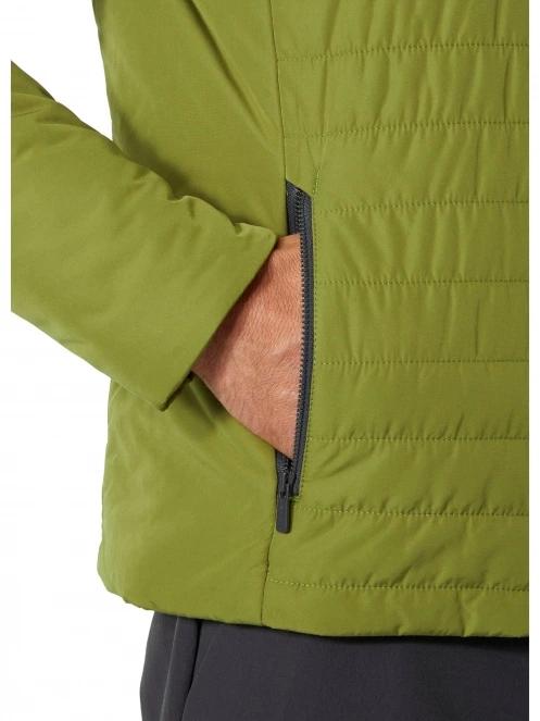 Helly Hansen Crew Insulator Jacket 2.0 férfi utcai kabát zöld színben 4