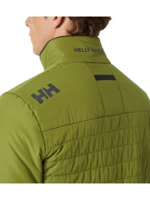 Helly Hansen Crew Insulator Jacket 2.0 férfi utcai kabát zöld színben 5