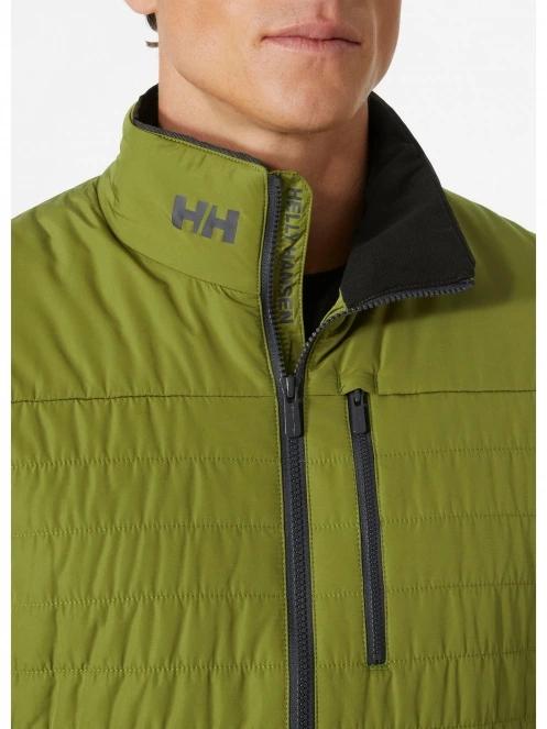 Helly Hansen Crew Insulator Jacket 2.0 férfi utcai kabát zöld színben 6