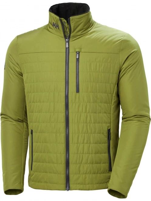 Helly Hansen Crew Insulator Jacket 2.0 férfi utcai kabát zöld színben 7