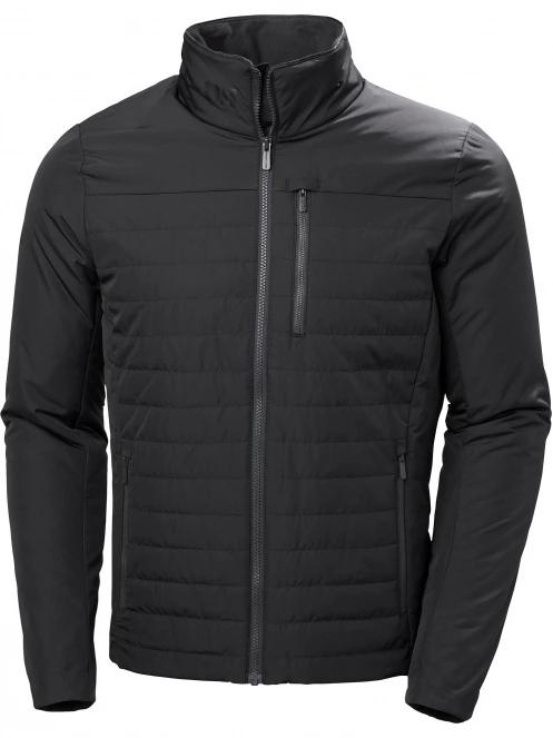 Helly Hansen Crew Insulator Jacket 2.0 férfi steppelt átmeneti kabát fekete színben 2
