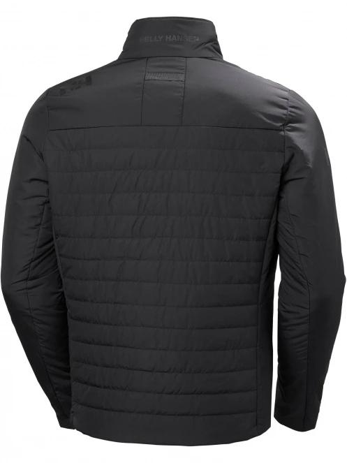 Helly Hansen Crew Insulator Jacket 2.0 férfi steppelt átmeneti kabát fekete színben 3