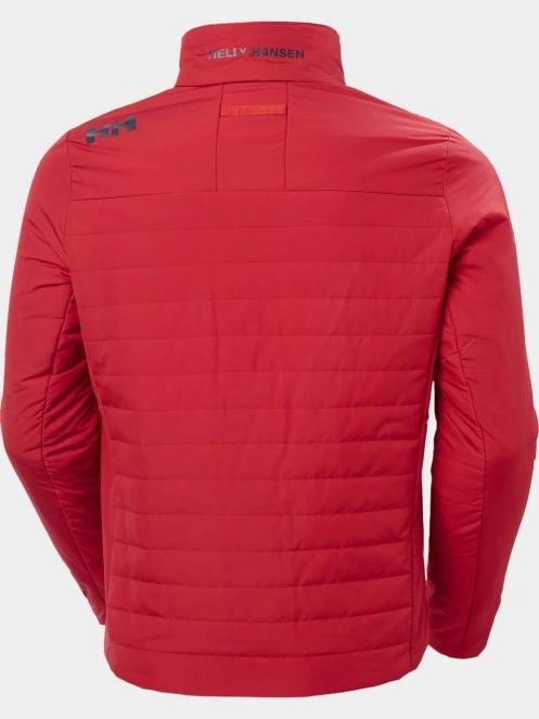 Helly Hansen Crew Insulator Jacket 2.0 férfi steppelt átmeneti kabát piros színben 7