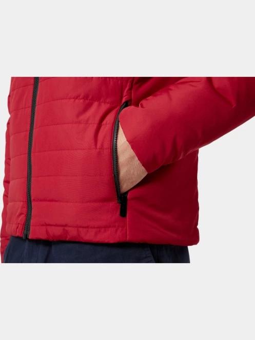 Helly Hansen Crew Insulator Jacket 2.0 férfi steppelt átmeneti kabát piros színben 4