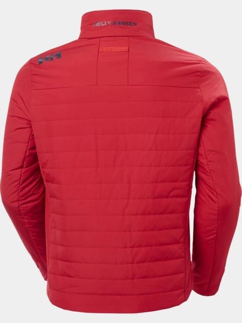 Helly Hansen Crew Insulator Jacket 2.0 férfi steppelt átmeneti kabát piros színben 7
