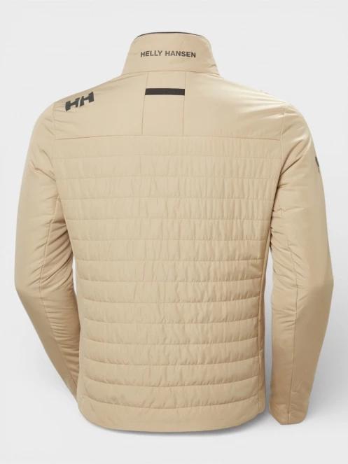 Helly Hansen Crew Insulator Jacket 2.0 férfi steppelt átmeneti kabát homok színben 6