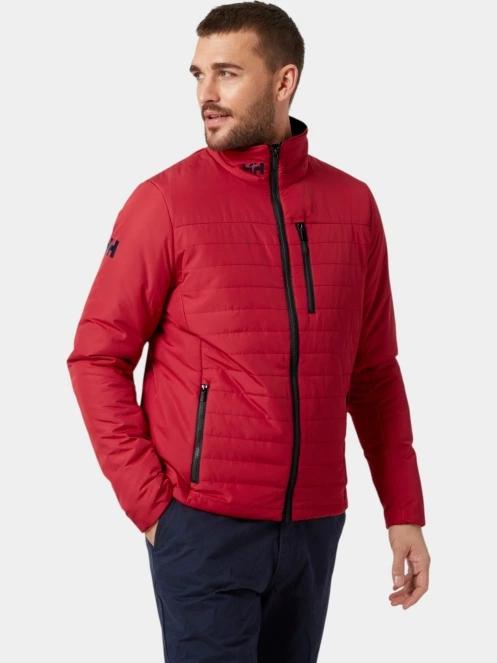 Helly Hansen Crew Insulator Jacket 2.0 férfi steppelt átmeneti kabát piros színben 2