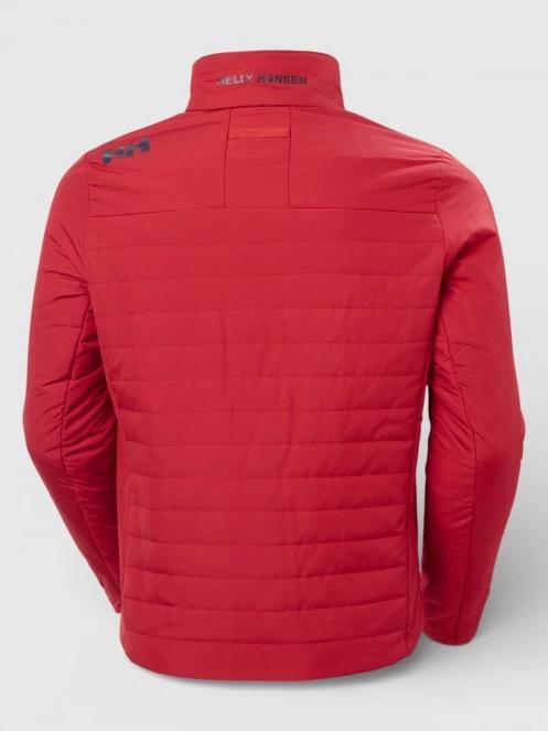 Helly Hansen Crew Insulator Jacket 2.0 férfi steppelt átmeneti kabát piros színben 7
