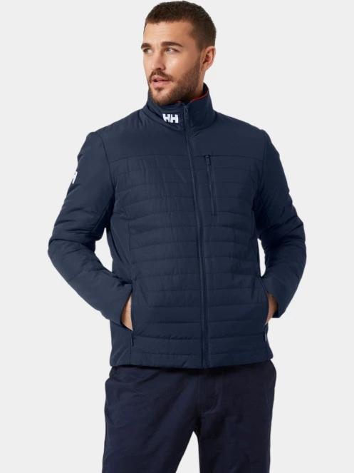 Helly Hansen Crew Insulator Jacket 2.0 férfi steppelt átmeneti kabát sötétkék színben 2
