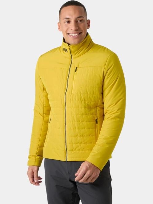 Helly Hansen Crew Insulator Jacket 2.0 férfi steppelt átmeneti kabát sárga színben 2