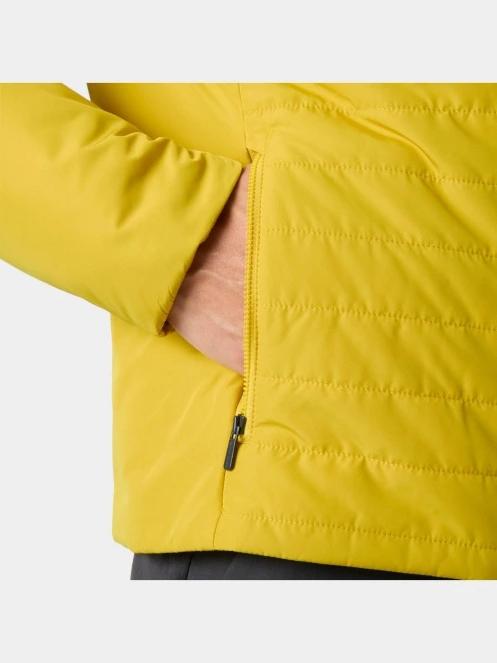 Helly Hansen Crew Insulator Jacket 2.0 férfi steppelt átmeneti kabát sárga színben 6