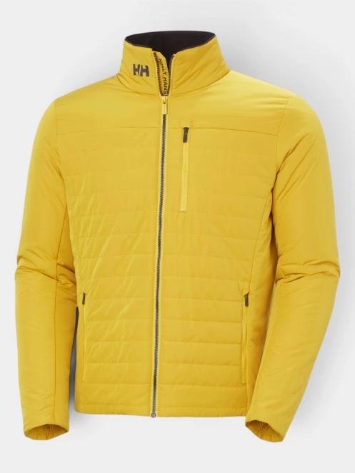 Helly Hansen Crew Insulator Jacket 2.0 férfi steppelt átmeneti kabát sárga színben 7