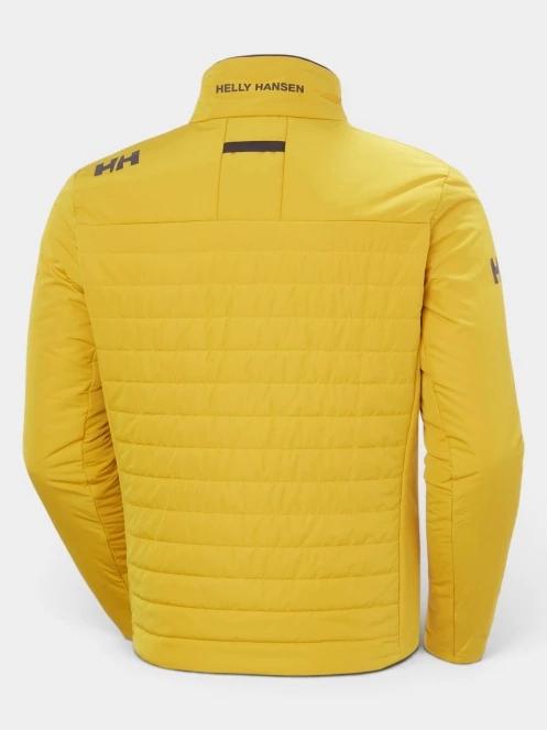 Helly Hansen Crew Insulator Jacket 2.0 férfi steppelt átmeneti kabát sárga színben 8