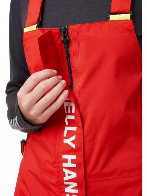 Helly Hansen W Salt Coastal Bib női vitorlás overál piros színben 4