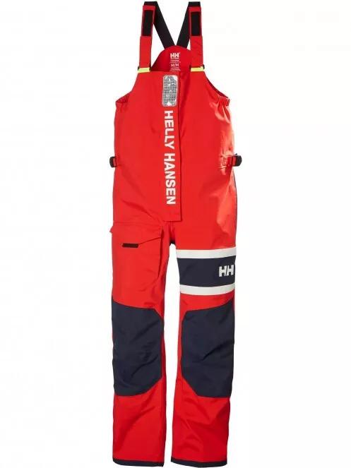 Helly Hansen W Salt Coastal Bib női vitorlás overál piros színben 6