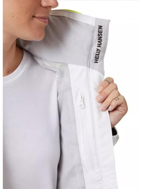 Helly Hansen W Salt Navigator Jacket női vitorlás kabát fehér színben 4