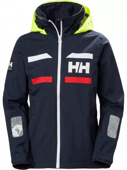 Helly Hansen W Salt Navigator Jacket női vitorlás kabát sötétkék színben 7