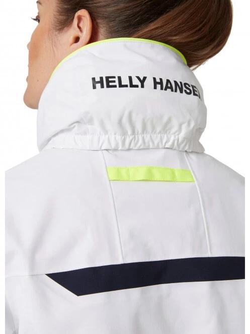 Helly Hansen W Salt Navigator Jacket női vitorlás kabát fehér színben 5