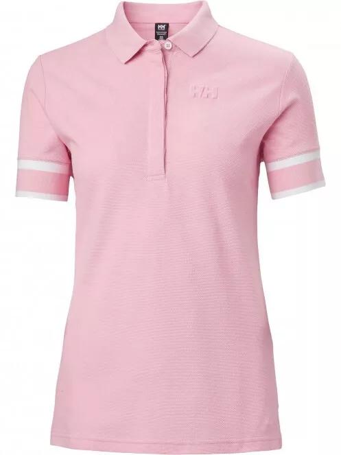 Helly Hansen W Thalia Pique Polo női galléros póló rózsaszín színben 4