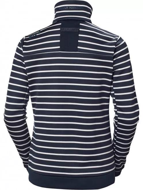 Helly Hansen W Crew Fleece Jacket női polár pulóver sötétkék színben 6