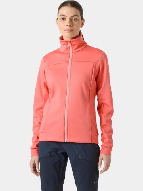 Helly Hansen W Crew Fleece Jacket női polár pulóver rózsaszín színben 2