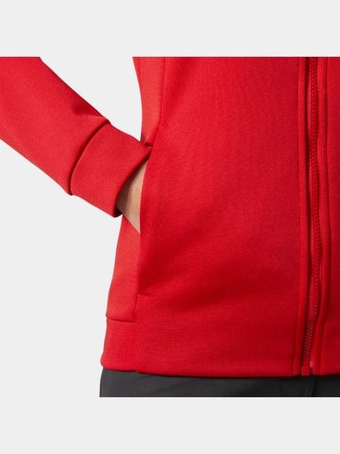 Helly Hansen W Crew Fleece Jacket női polár pulóver piros színben 4
