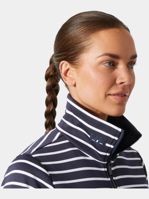 Helly Hansen W Crew Fleece Jacket női polár pulóver sötétkék színben 5