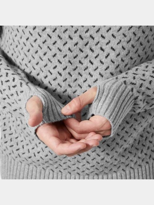 Helly Hansen Arctic Icelander 1/2 Zip férfi pulóver szürke színben 5