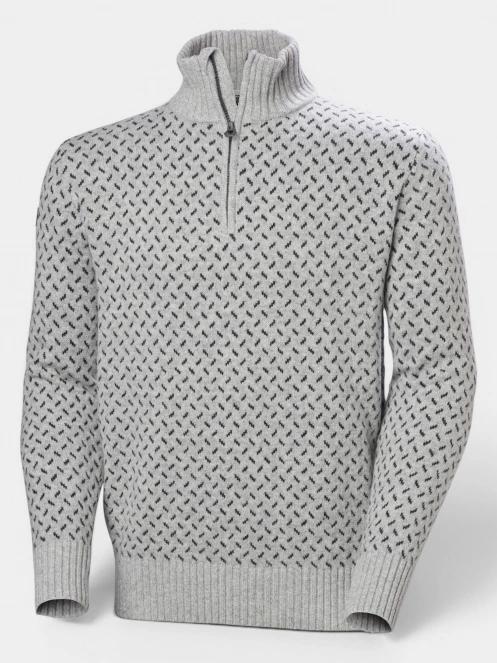 Helly Hansen Arctic Icelander 1/2 Zip férfi pulóver szürke színben 6