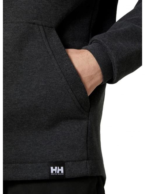 Helly Hansen Arctic Ocean Hoodie férfi kapucnis pulóver szürke színben 5