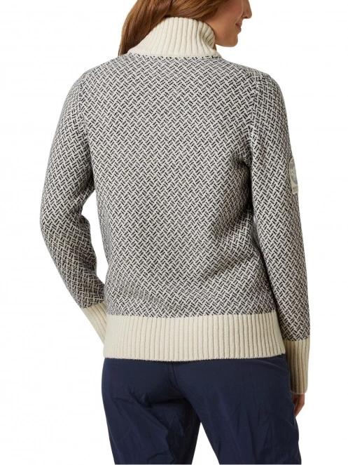 Helly Hansen W Arctic Iceland Knit női kötött pulóver homok színben 3