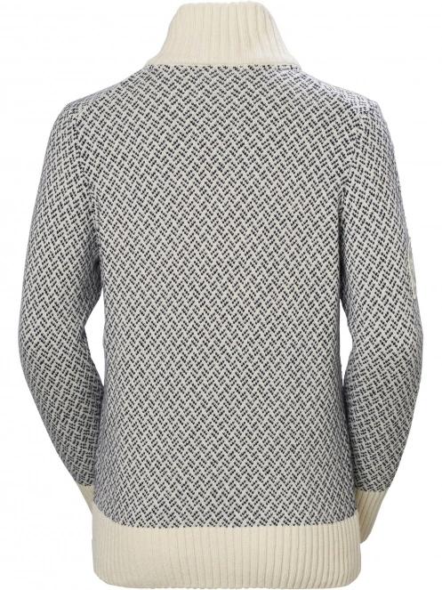 Helly Hansen W Arctic Iceland Knit női kötött pulóver homok színben 7
