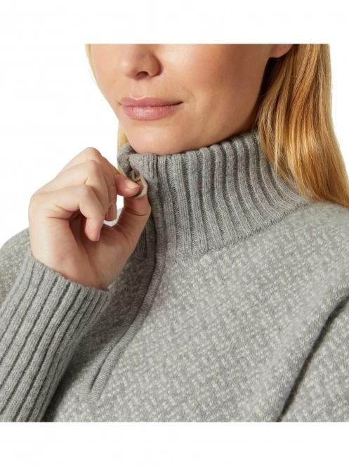 Helly Hansen W Arctic Iceland Knit női kötött pulóver szürke színben 5