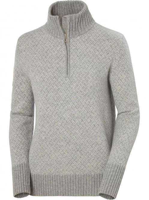 Helly Hansen W Arctic Iceland Knit női kötött pulóver szürke színben 6