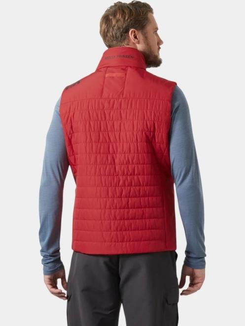 Helly Hansen Crew Insulator Vest férfi mellény piros színben 3
