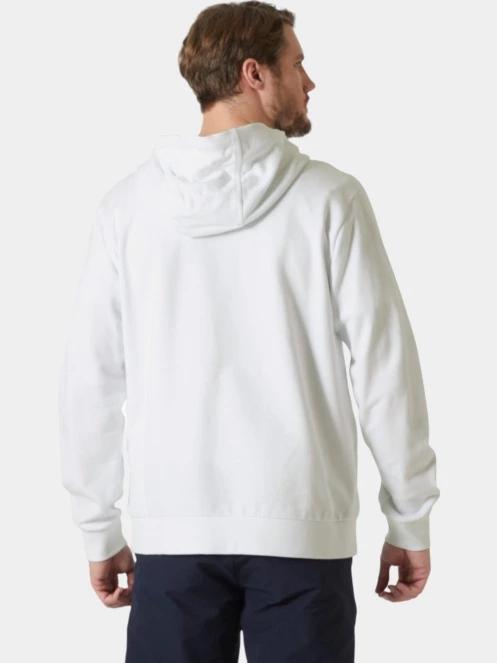 Helly Hansen Hh Logo Hoodie 2.0 férfi kapucnis pulóver fehér színben 3