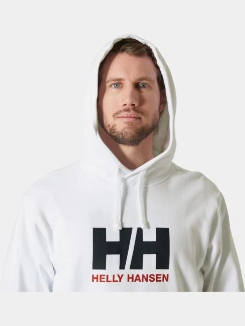 Helly Hansen Hh Logo Hoodie 2.0 férfi kapucnis pulóver fehér színben 4