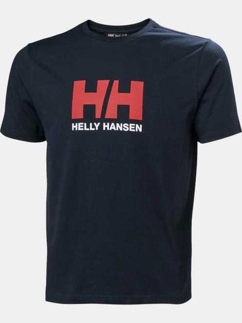 Helly Hansen Hh Logo T-Shirt 2.0 férfi rövid ujjú póló sötétkék színben 5